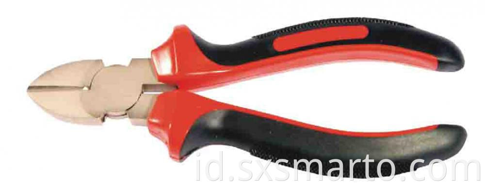 Diagonal Cutting Pliers TPR Handle